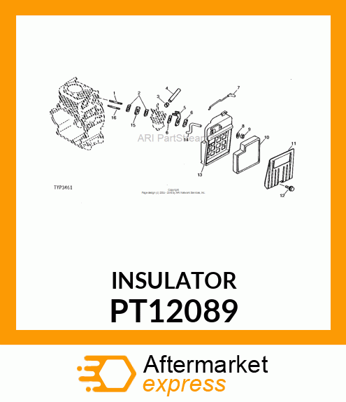Insulator PT12089