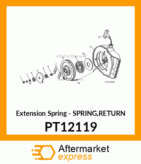 Spring Extension PT12119