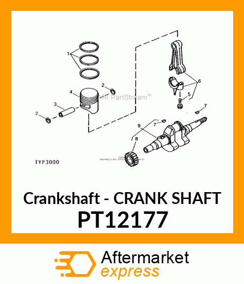 Crankshaft PT12177