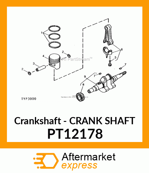 Crankshaft PT12178