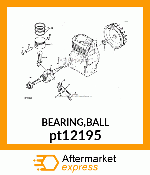 BEARING,BALL pt12195