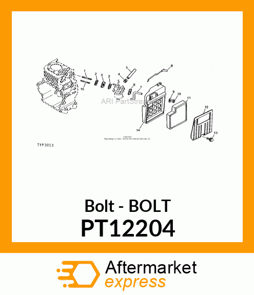 Bolt PT12204