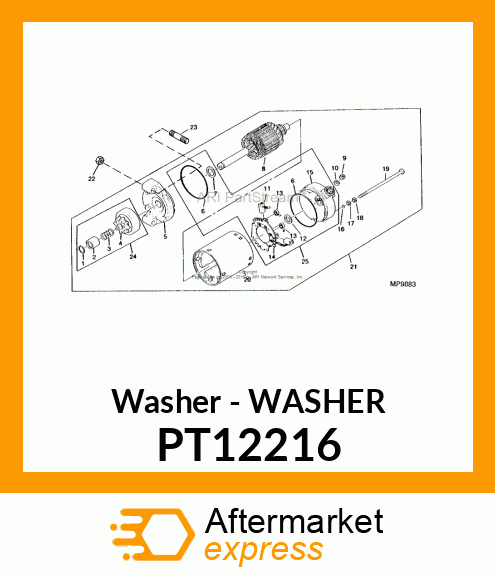 Washer - WASHER PT12216