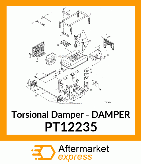 Damper Torsional PT12235