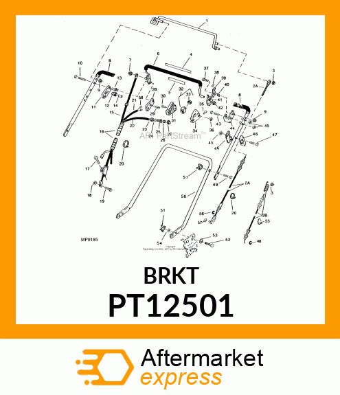 Bracket - BRACKET (Part is Obsolete) PT12501