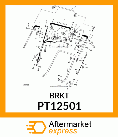 Bracket - BRACKET (Part is Obsolete) PT12501