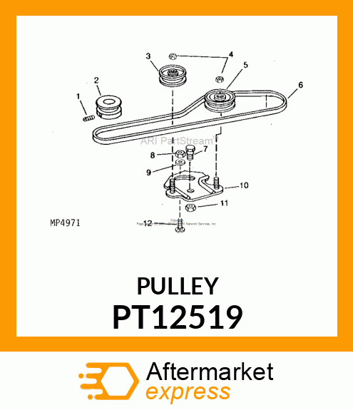 Idler PT12519