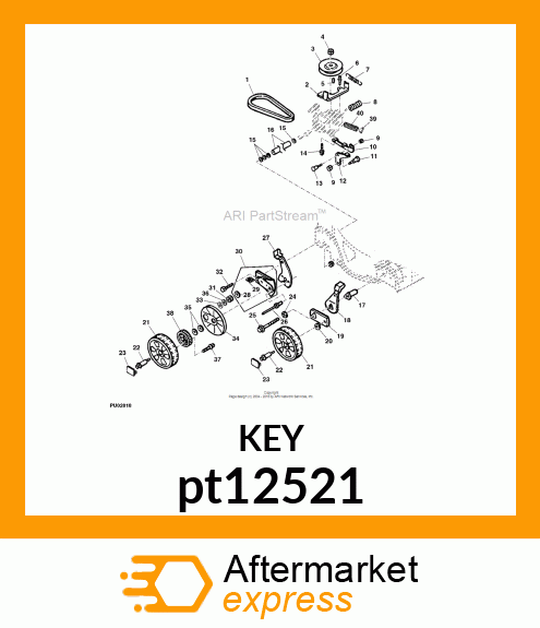 KEY, TRANSAXLE pt12521