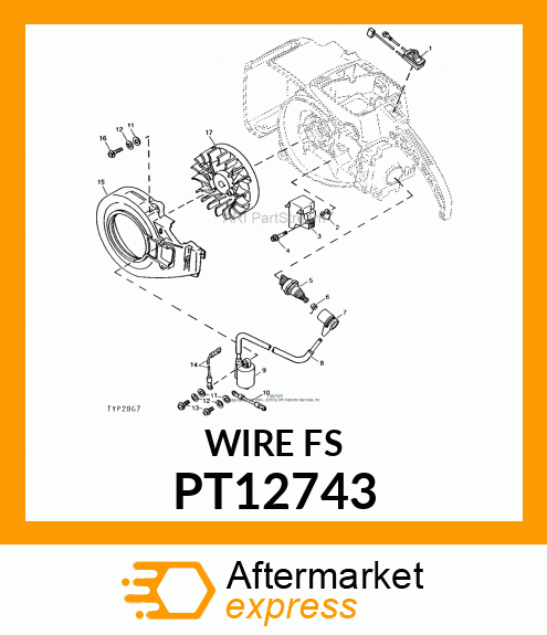 Wiring Lead - LEAD,WIRING PT12743