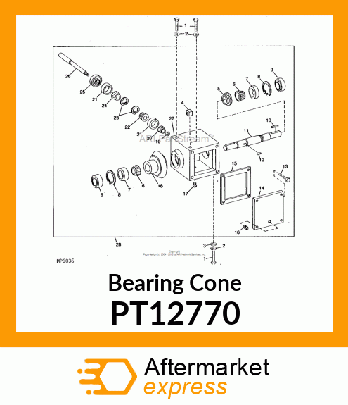 Bearing Cone PT12770