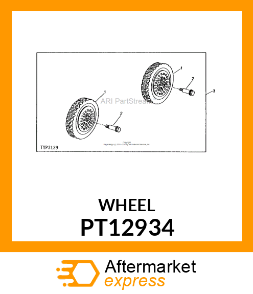 Wheel PT12934