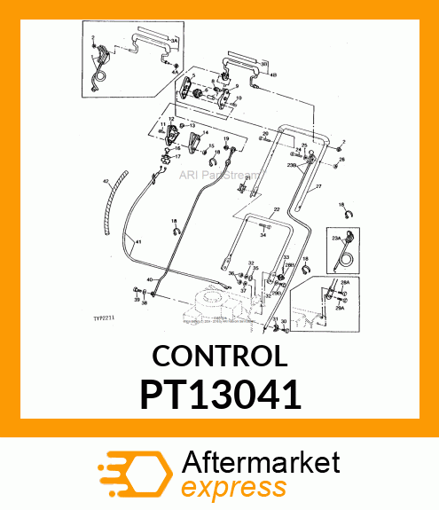 Control Throttle PT13041