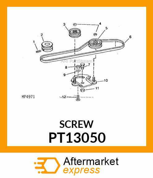 Screw PT13050