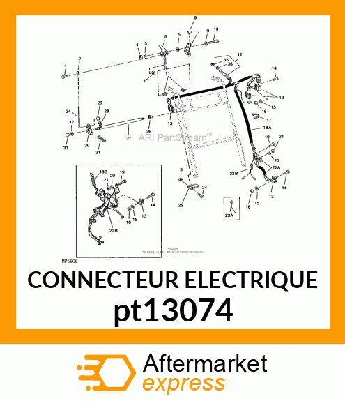 CONNECTEUR ELECTRIQUE pt13074