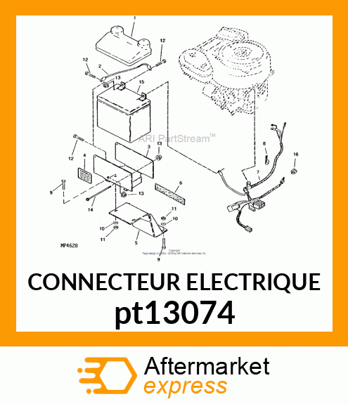 CONNECTEUR ELECTRIQUE pt13074