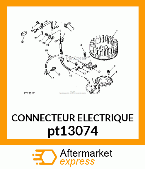 CONNECTEUR ELECTRIQUE pt13074