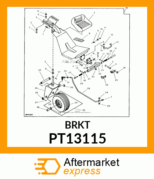 Bracket PT13115