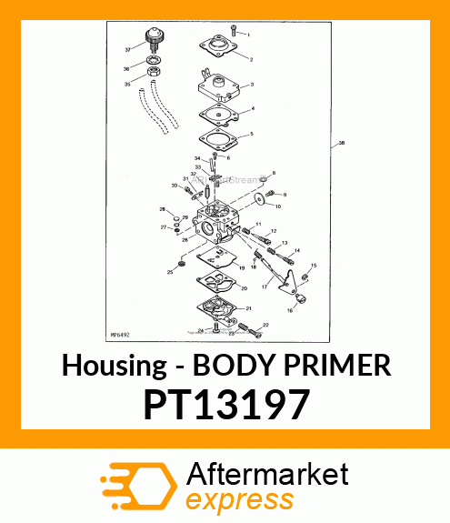 Housing - BODY PRIMER PT13197