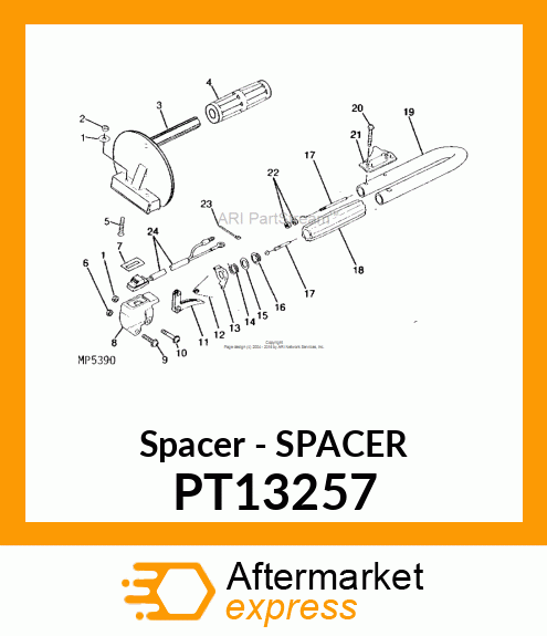 Spacer PT13257