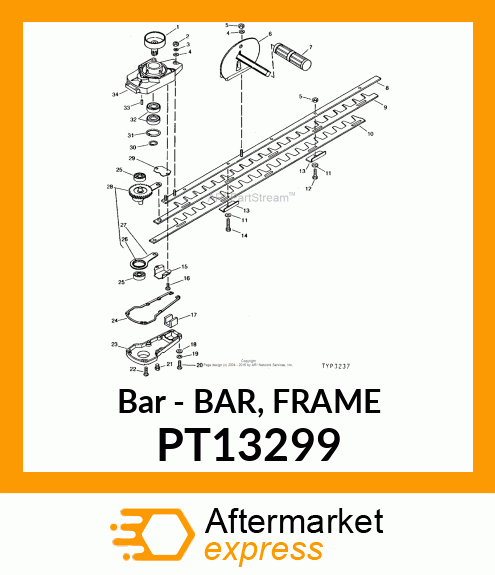 Bar - BAR, FRAME PT13299