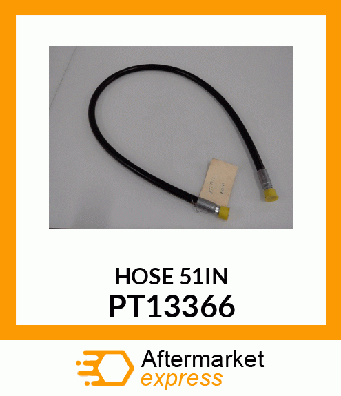 HOSE,HYD. 9/16"STR.THRD. 50" PT13366