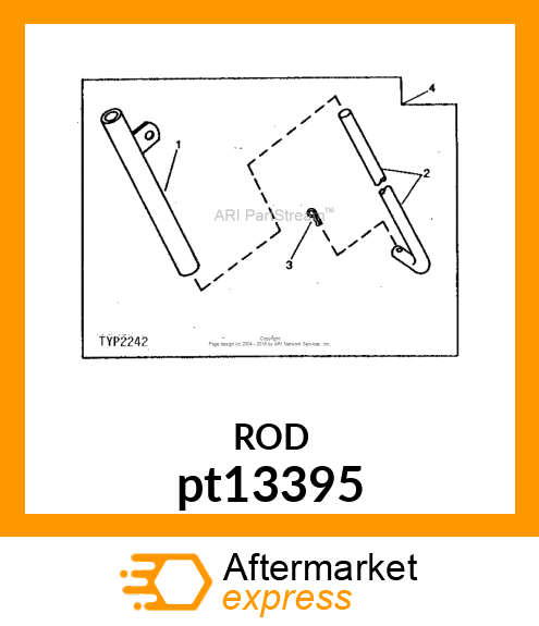 ROD (BUCKET LEVEL INDICATOR) pt13395