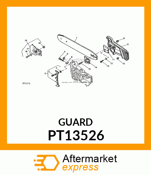 Guard - GUARD, TIP PT13526