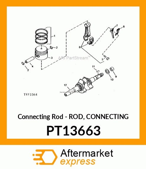 Connecting Rod - ROD, CONNECTING PT13663