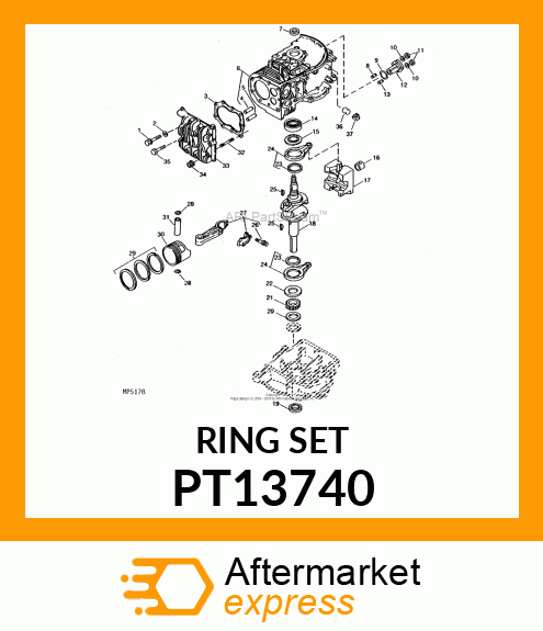 Piston Ring Kit PT13740