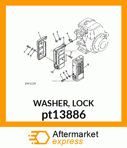 WASHER, LOCK pt13886