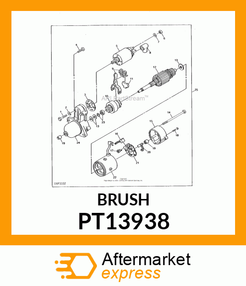 Brush PT13938