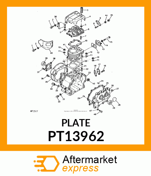 Plate PT13962