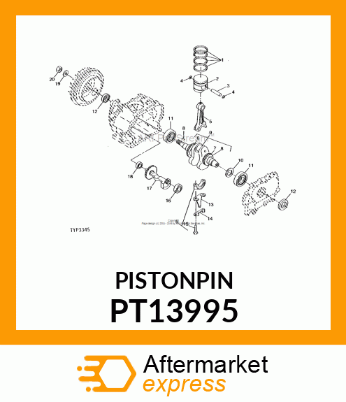 PISTONPIN PT13995