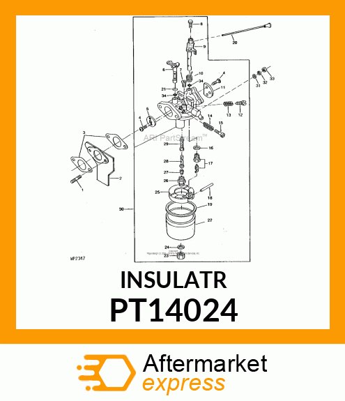 Insulator PT14024