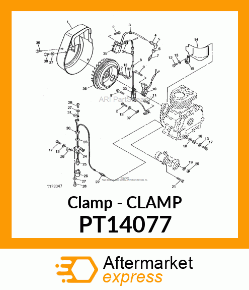 Clamp PT14077