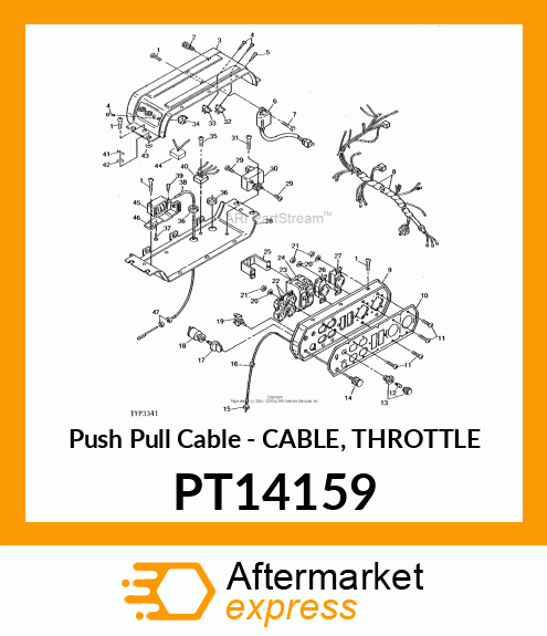 Cable Push Pull PT14159