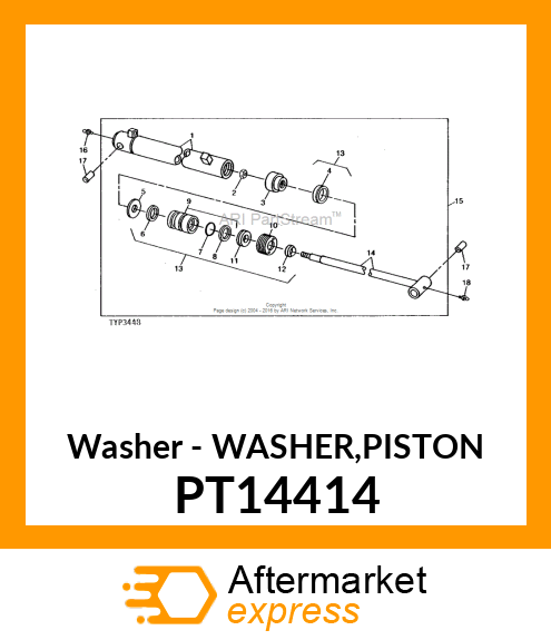 Washer Piston PT14414