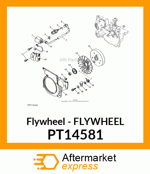 Flywheel PT14581