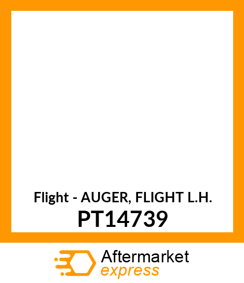 Flight - AUGER, FLIGHT L.H. PT14739