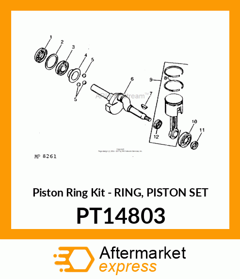 Piston Ring Kit PT14803