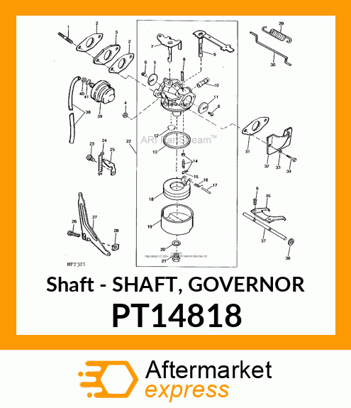 Shaft PT14818