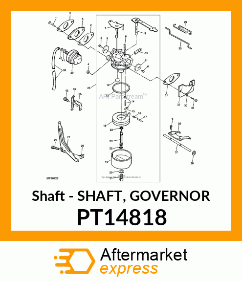 Shaft PT14818