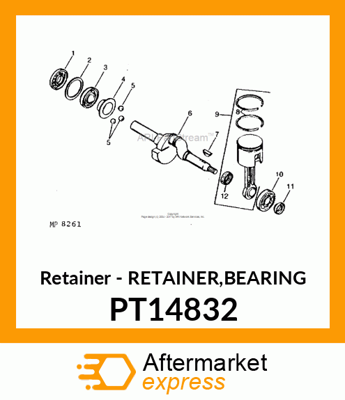 Retainer PT14832