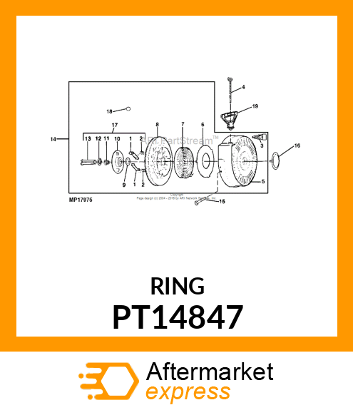 Extension Spring PT14847