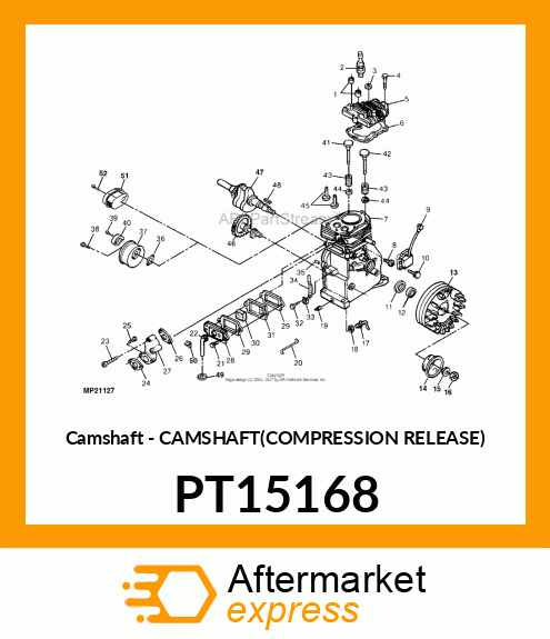 Camshaft PT15168