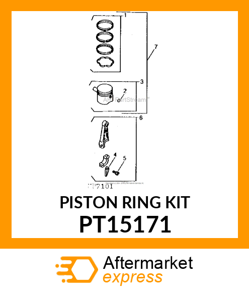 Piston Ring Kit PT15171