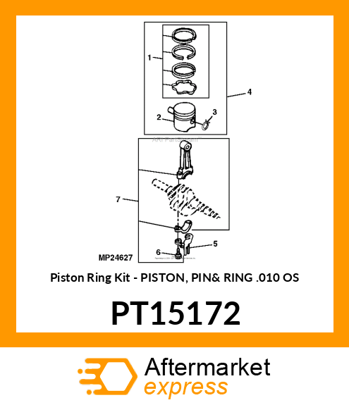 Piston Ring Kit PT15172