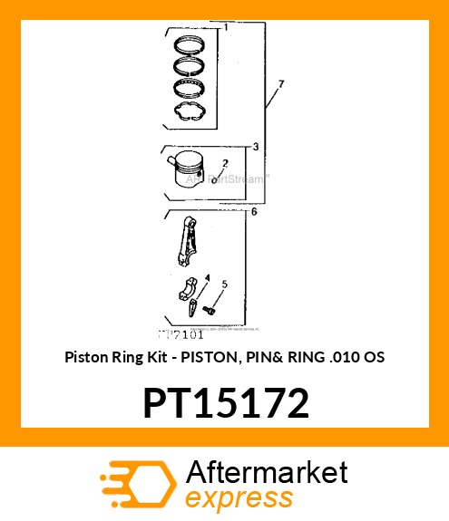 Piston Ring Kit PT15172