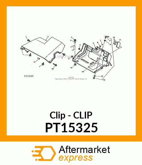 Clip PT15325
