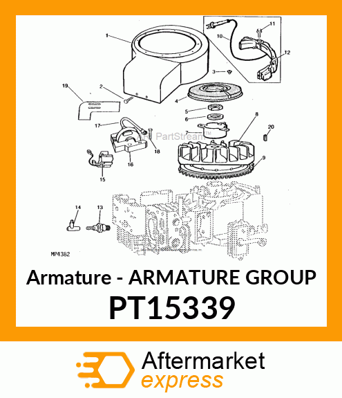 Armature - ARMATURE GROUP PT15339